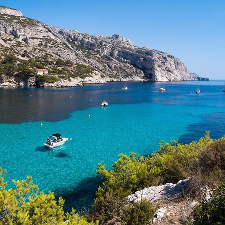 Villa Luxe Vue Mer Panoramique - Sauna-Hamam - Jacuzzi Marseille Kültér fotó